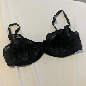 Black Lace Bra from Princesse Tamtam 36D